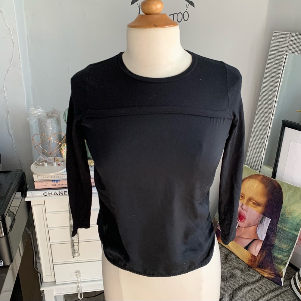 Vince 3/4 sleeved basic top size medium
